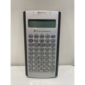 Texas Instruments BA II 2 Plus Professional Business Analyst Calculator Tested